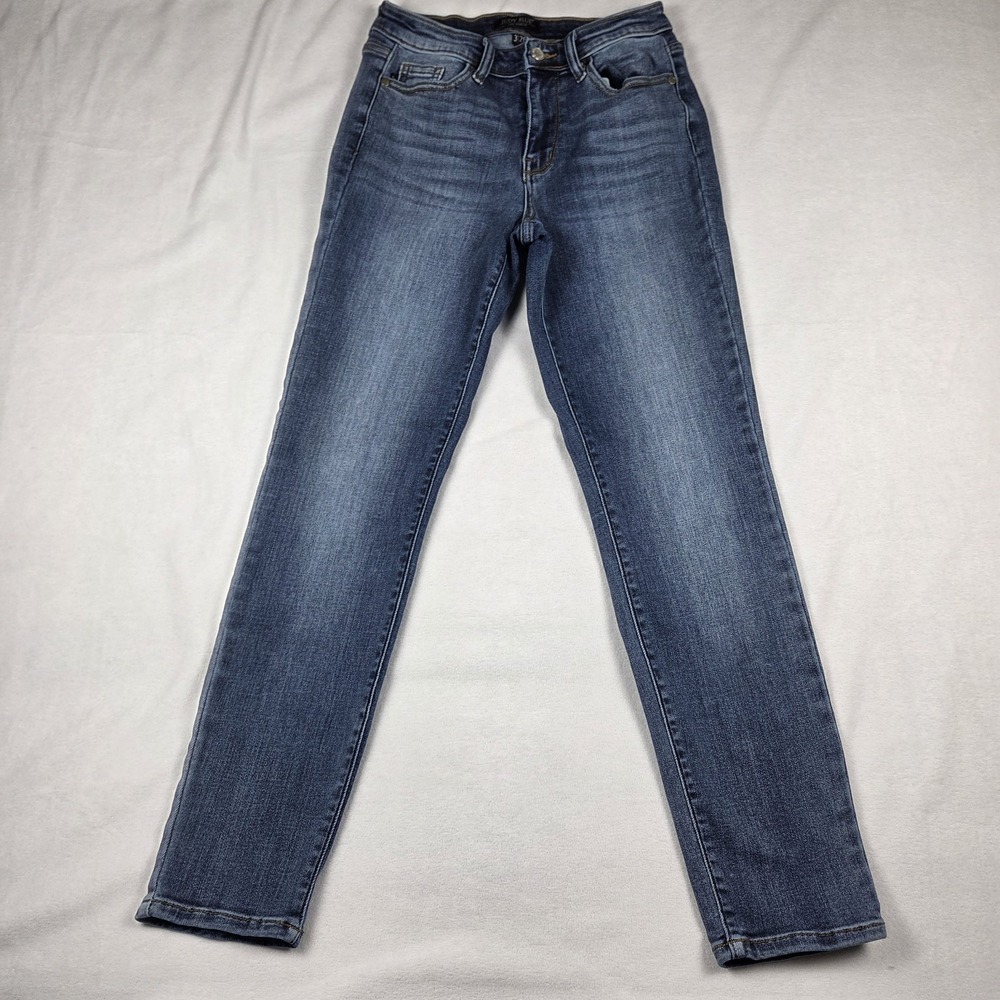 Judy Blue Jeans Mid-Rise Slim Fit Ankle Women's Sz 26‎ JB82180